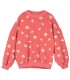 Daisies Coral Teddy Sweatshirt