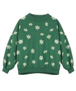 Daisies Green Sweatshirt
