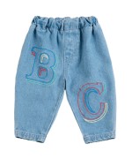 B.C. Embossed denim pants
