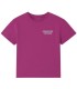 T-shirt m/curta Fizvalley cor de uva vintage