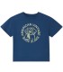 T-shirt m/curta Fizvalley azul oceano vintage