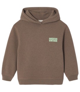 Sweatshirt Evona Overdied Brown