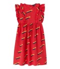 Otter - red 80's dress